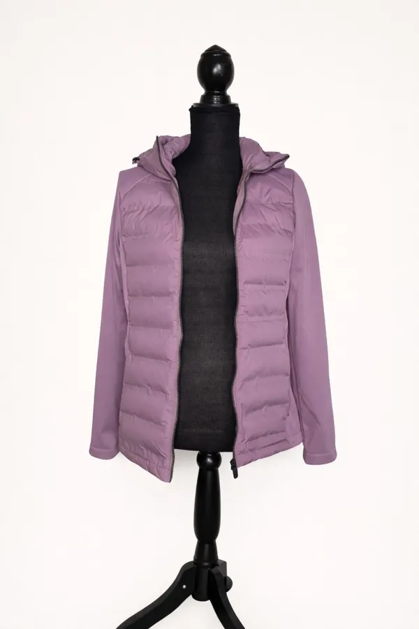 Purple Waterproof Puffer Jacket  - Image 2