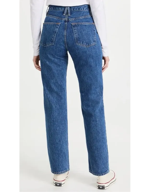 SLVRLAKE London Straight Leg Jeans in Sweet Memory - Image 2