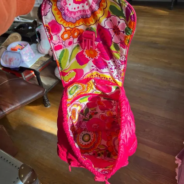 Vera Bradley‎ PUFFY Backpack CLEMENTINE R$109.00 Free Ship NWOT - Image 4