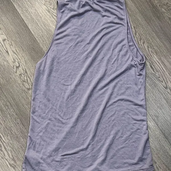 Project Social T Los Angels Women’s Purple Sleeveless Top Size Medium - Image 3
