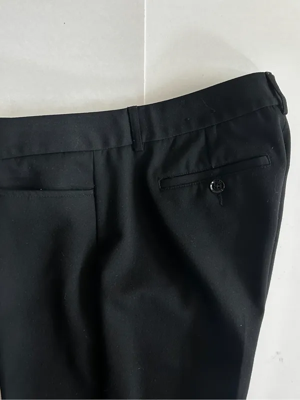 Express black semi flares dress pant with stretch - Image 3