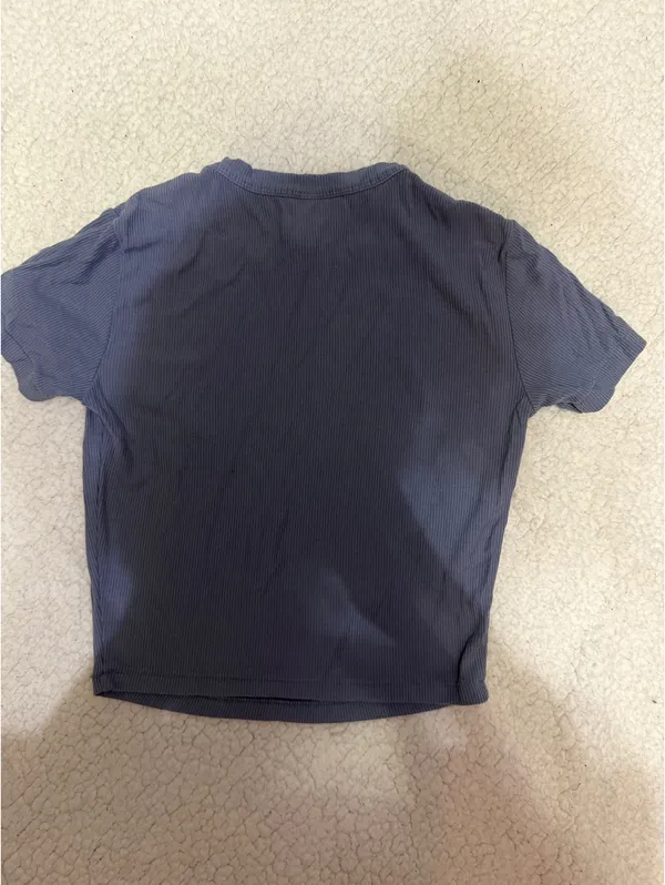 SKIMS Cotton Rib cropped T-Shirt - Image 6