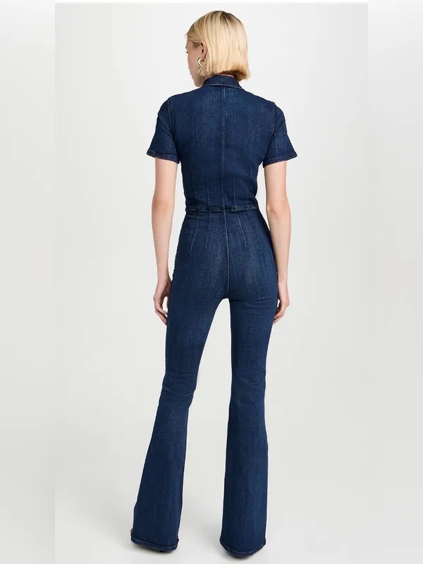 Free People We The Free Jayde Flare Jumpsuit - Image 4
