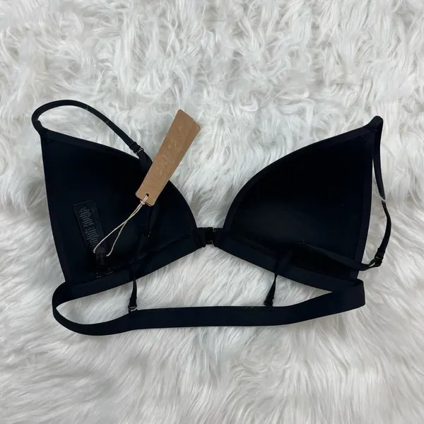 Skims Wireless Form Triangle Front Close Super Pushup Bra Onyx 32C - Image 5