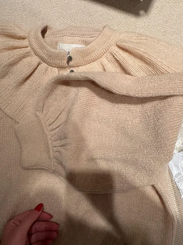 BASH pink collar sweater  - Image 7