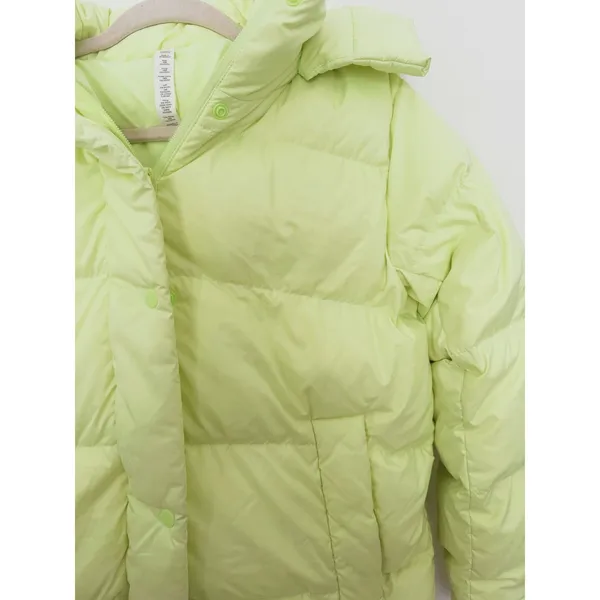 Lululemon Hooded Wunder Puff Jacket Womens Size 8 Faded Zap Insulated Outdoors - Image 9