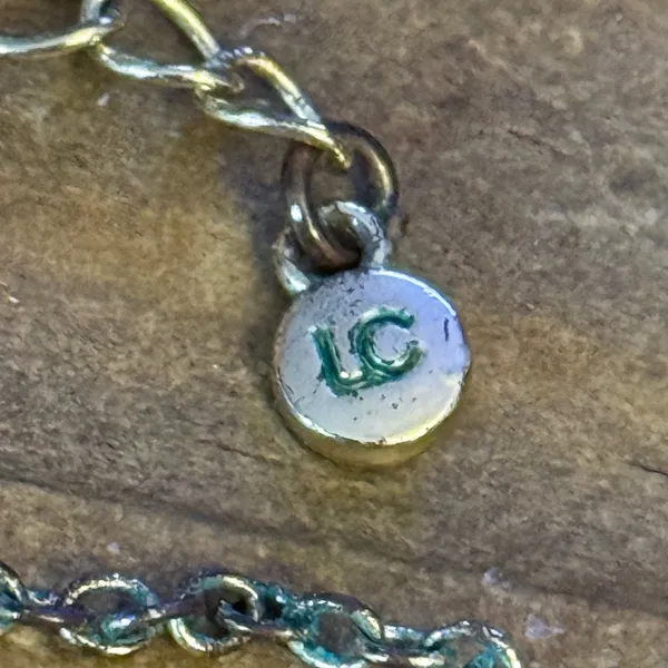Liz Claiborne gold tone flower necklace - Image 5