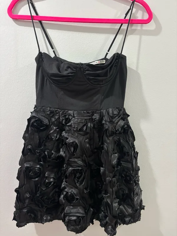 Lucy in the Sky Dress Mini Black - Image 2