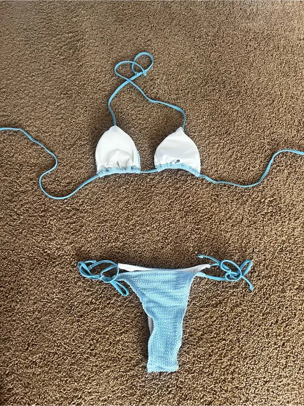 Light Blue Bikini Size M - Image 2