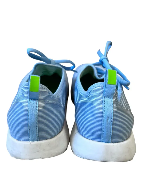 Oofos OOmg Sport LS Shoes Womens Size 8 Lace Up Recovery Sneakers Blue White - Image 9