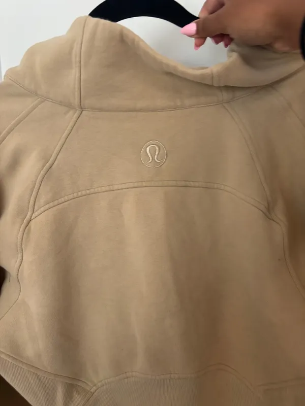 Lululemon Scuba Half-Zip Oversized Funnel Neck M/L - Image 3