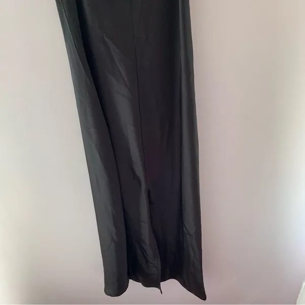 Princess Polly Black Maxi Satin Cowl Neck Dress - Image 5