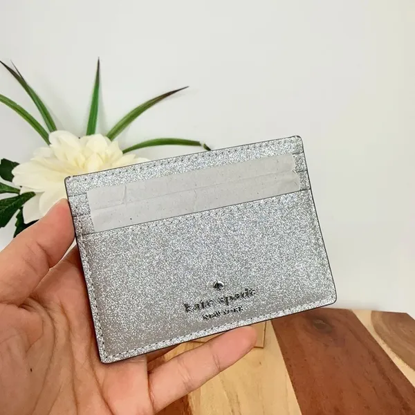 NWT Kate Spade Glimmer Small Slim Card Holder‎ - Image 5