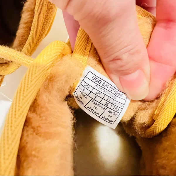 UGG Women's Yellow Suede Ankle Booties - Image 12