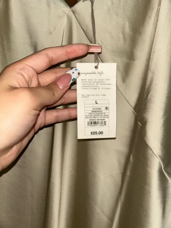 Satin Maxi Dress A New Day - Image 4