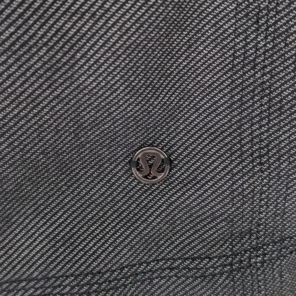 Lululemon Cocoon Car Coat Shine Dot Black Diamond Jacquard Space Dye‎ Size Small - Image 11
