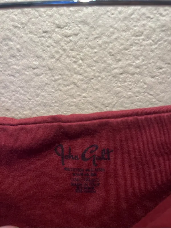 John Galt Brandy Melville Women’s Burgundy Tube Top Size XS or Small - Image 4