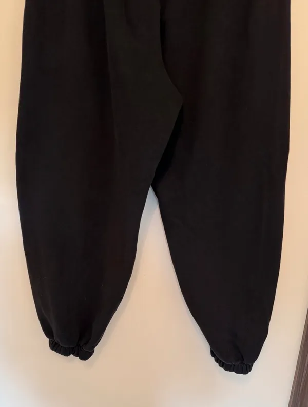 Hollister black high waisted full length joggers - Image 6