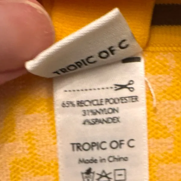 TROPIC OF C Patterned Bandeau‎ Swim Top - Image 5
