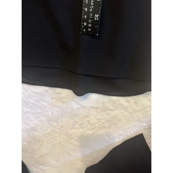 Women's size 14 S.L. Fashions black formal dress Made In U S A - Image 7