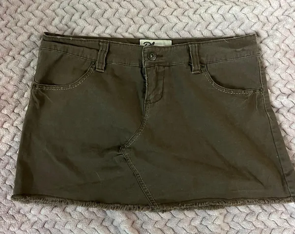 super adorable fairy grunge jean mini skirt - Image 2