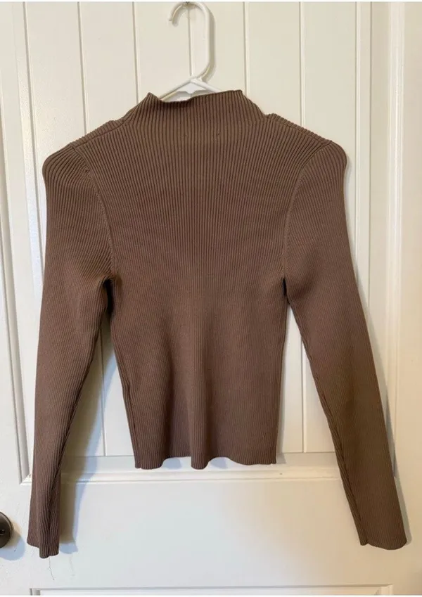 Women’s Top Brown - Image 2