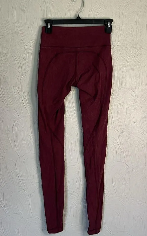 Lululemon full length brushed legging size 4 - Image 3