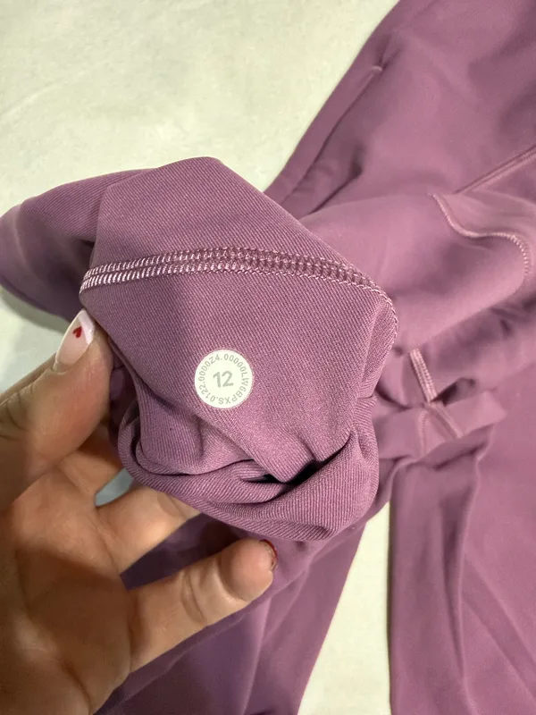 Lululemon Swift Speed Crop legging in Vintage Plum - Image 5