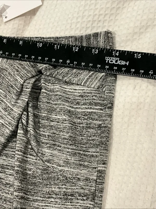 Women’s Heathered Gray Twist Front Skirt - Image 5