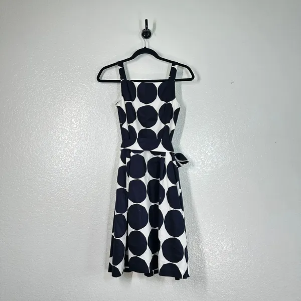 0 XS DRESS Kivet stones polka dot Mod Tank Sleeveless Sundress MERIMEKKO - Image 8