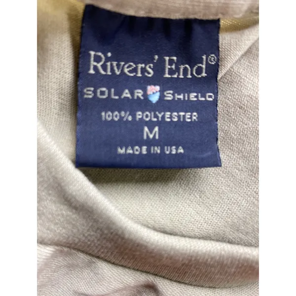 Brand New Rivers' End Women Medium Solar Shield Crew Neck Short Sleeve Top Shirt - Image 3