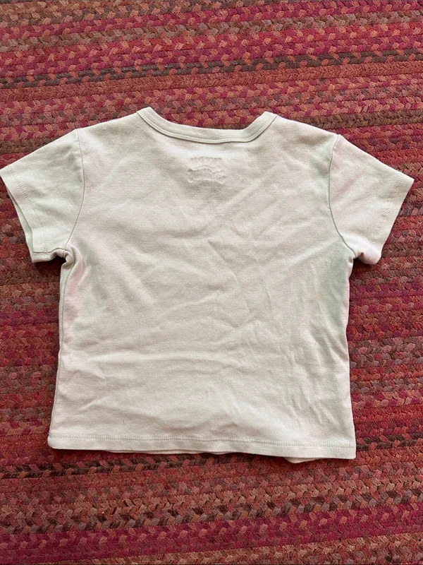 LUCKY CHARMS Mint Green Short Sleeve Tee Rainbow Icons - Image 4