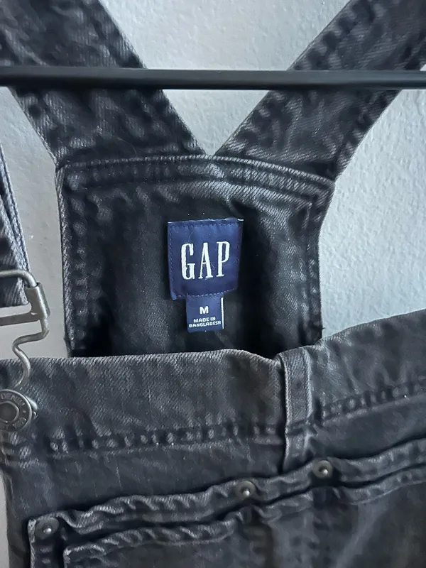 Gap Black Overalls Washwell - Image 4