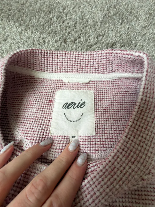 Aerie Crewneck Oversized Sweatshirt - Image 2