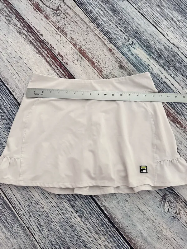 Vintage Y2K FILA Women's White Tennis Skort - Image 8