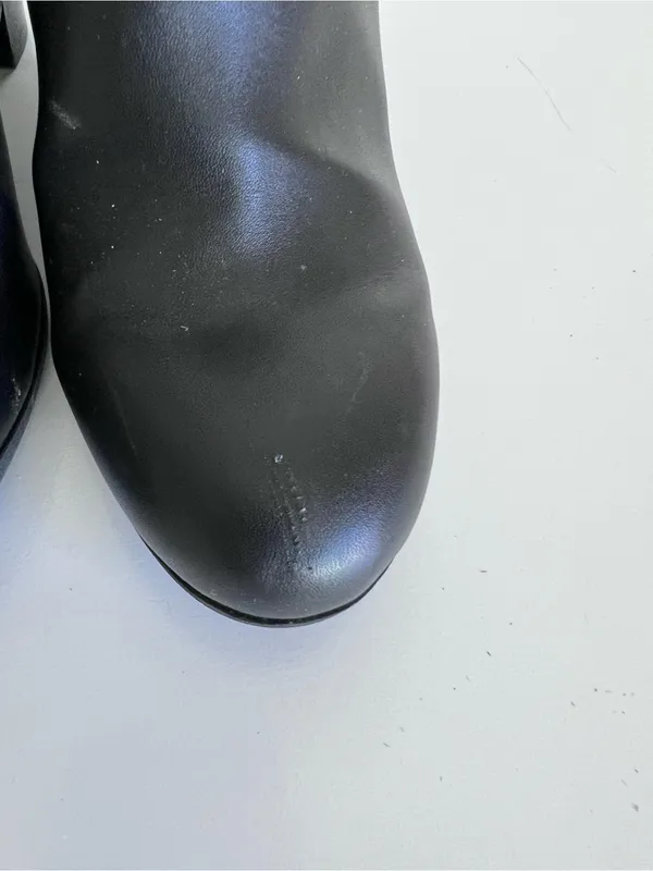 Giani Bernini Artmyss Padded Insole Faux Leather Ankle Boots Black Size 6 - Image 5