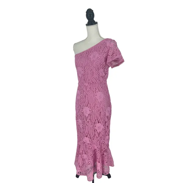 Shoshanna Antonella One-Shoulder Dress‎ - Image 4