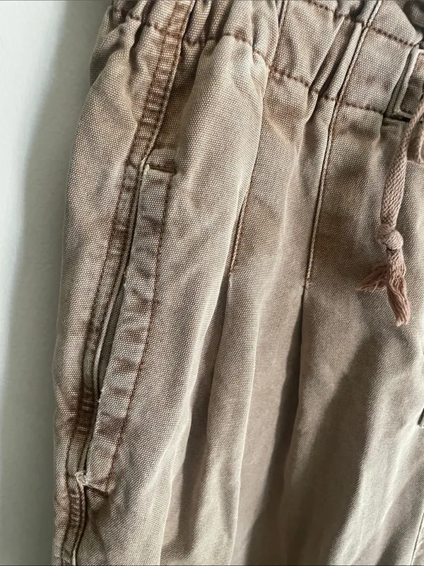 Free People Margate Pleated Paperbag Trouser Pants - Image 6