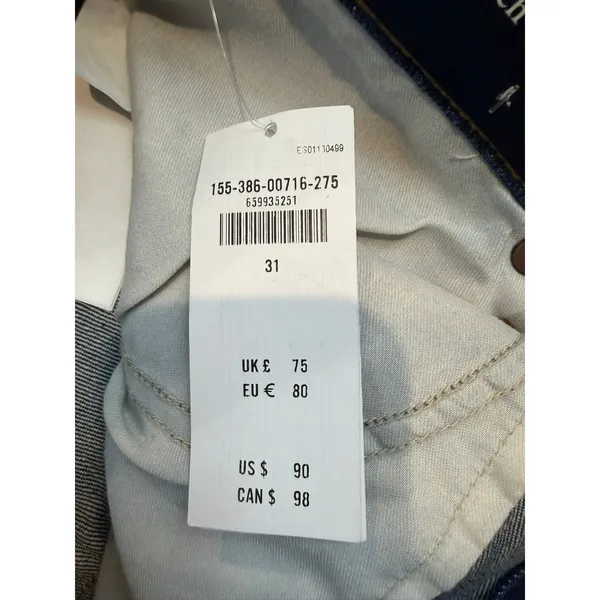 NWT‎ Abercrombie & Fitch | The '90s Straight Mid Rise | Women's 31R Curve Love - Image 7