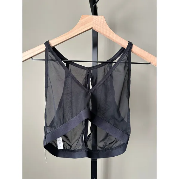 Hanky Panky Women's Ouvert Mesh Bralette Black Small NWT - Image 4