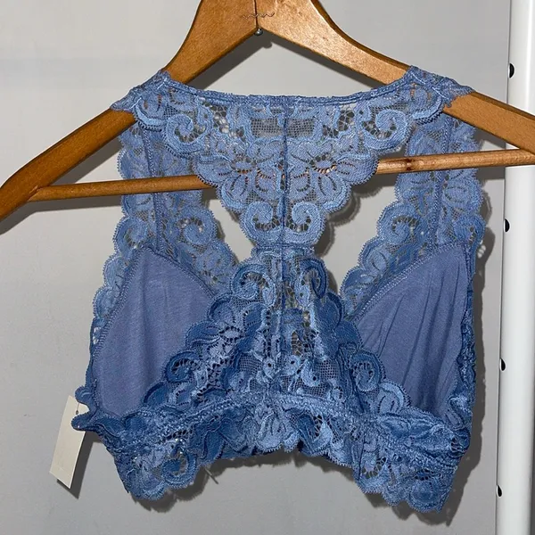 Aeropostale Blue Lace Bralette - Image 2