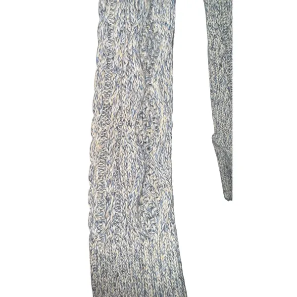 Vintage Lauren Ralph Lauren Cable Knit‎ Hooded Sweater Womens L Fall Cozy Chunky - Image 3