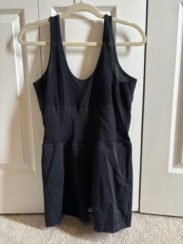 Target Athletic Romper Blue Grey - Image 2