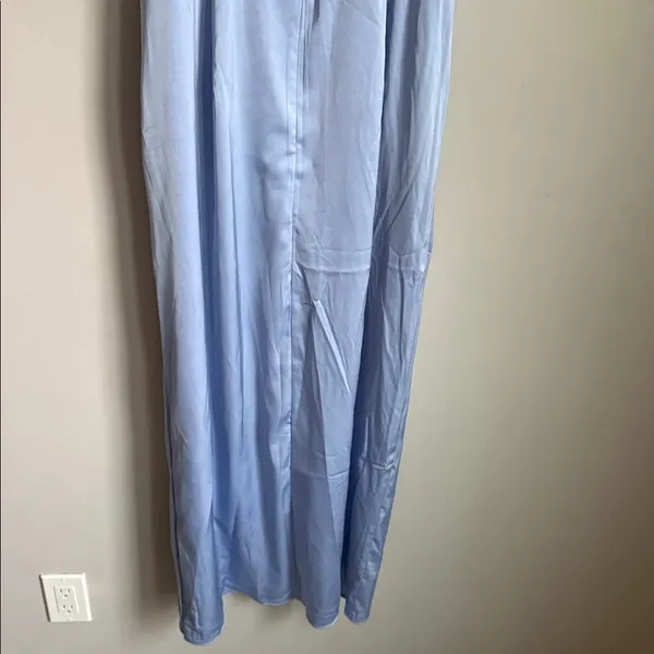 Abercrombie & Fitch Draped Twist-Front Maxi Dress Large - Image 7