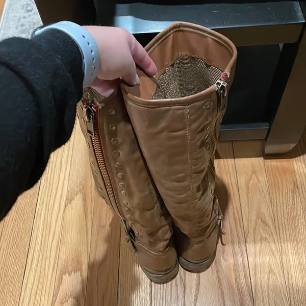 Steve Madden brown boots size 7 - Image 5