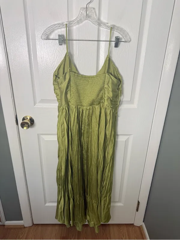 ASTR The Label Maeve Midi Dress in Lime XL - Image 4
