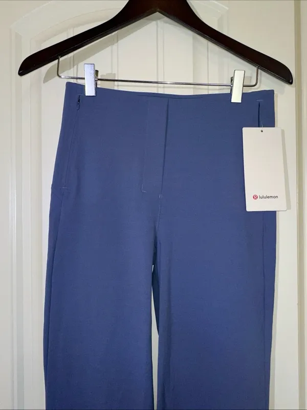 Lululemon Smooth Fit Pull-On High-Rise Pant Size 6 Blue NWT - Image 2
