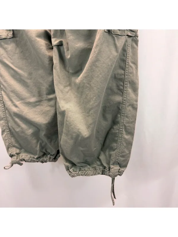 Abercrombie & Fitch Olive Green Cargo Pants M Military Streetwear Utility - Image 4