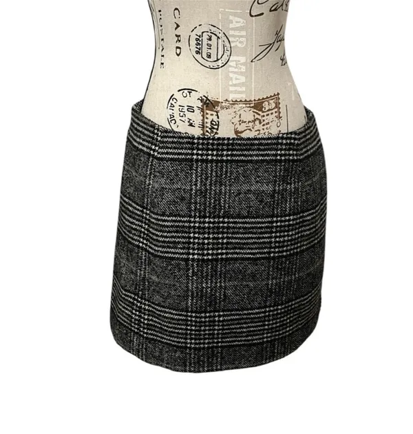 Forever21 Vintage Wool Blend Skirt Large Career Office And Business Casual - Image 4