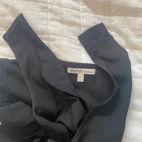 Charlotte Russe black pants jumpsuit - Image 7